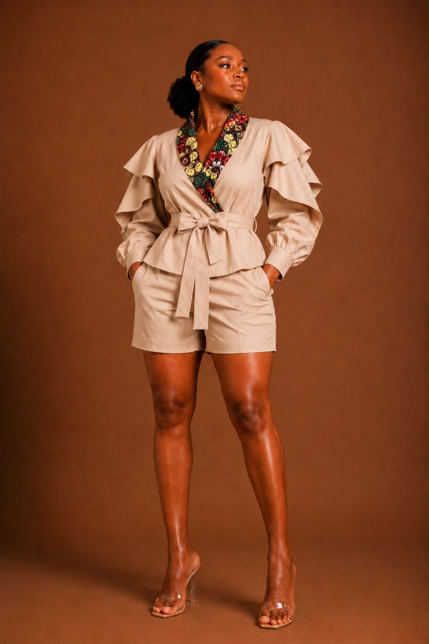 BLOOM SHORTS SET
